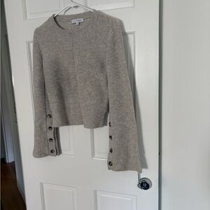 INTERMIX Ribbed Knit Sweater